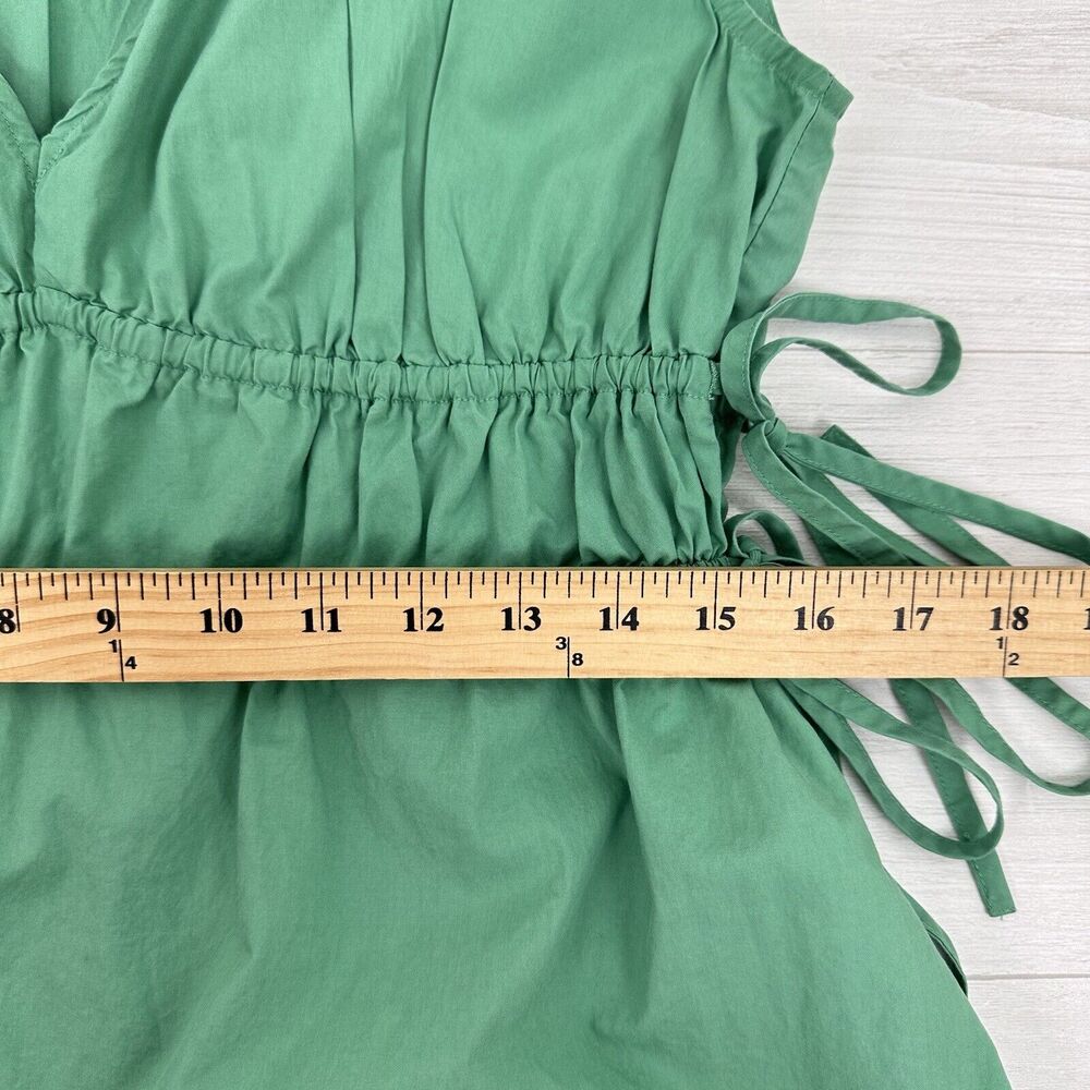 Rails Constantine Midi Dress Kelly Green Size Large Sleeveless Cinched Waist - Picture 15 of 16